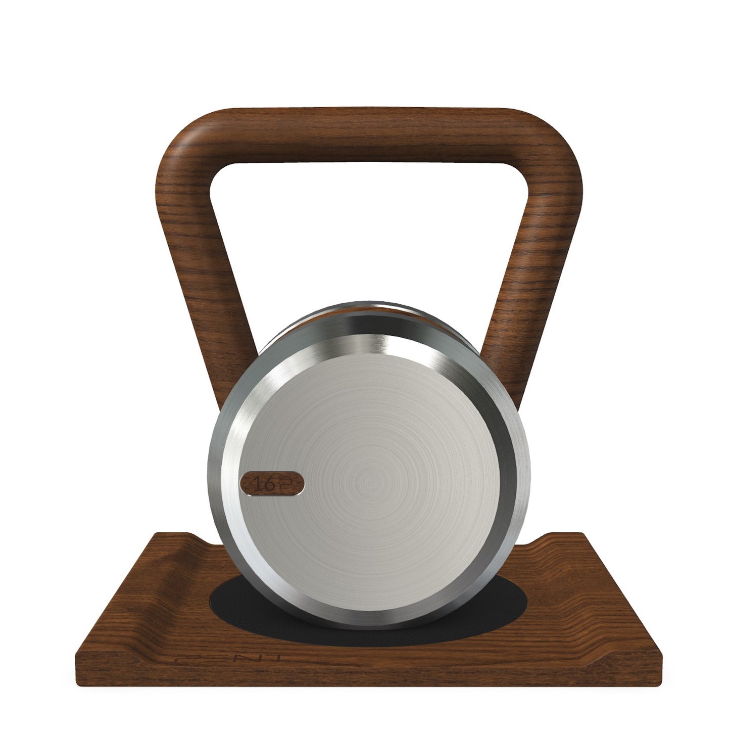 PENT. LOVA - Luxury Kettlebell with Wooden Stand