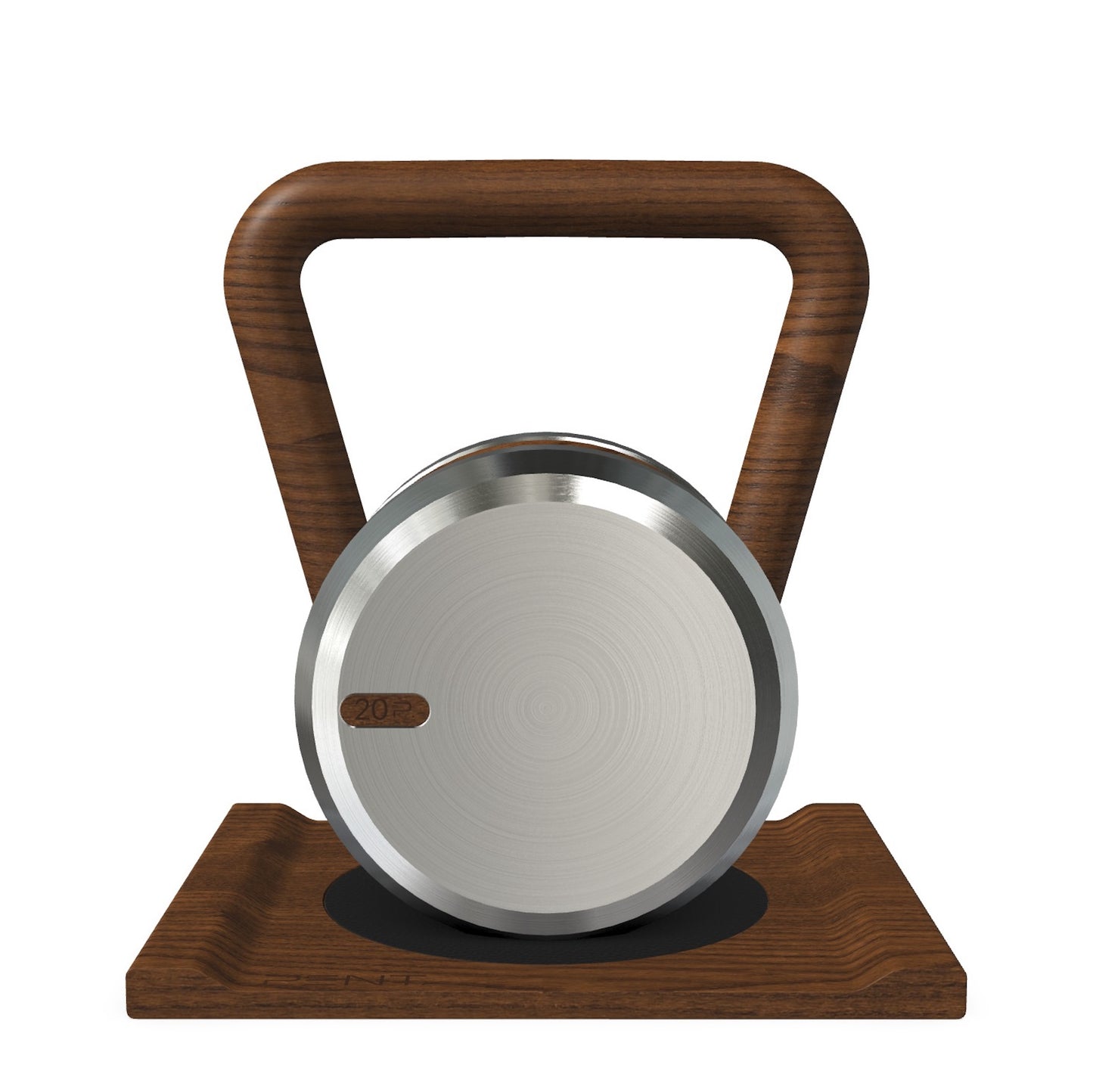 PENT. LOVA - Luxury Kettlebell with Wooden Stand