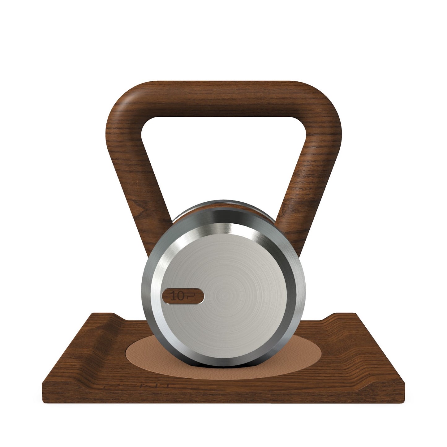 PENT. LOVA - Luxury Kettlebell with Wooden Stand