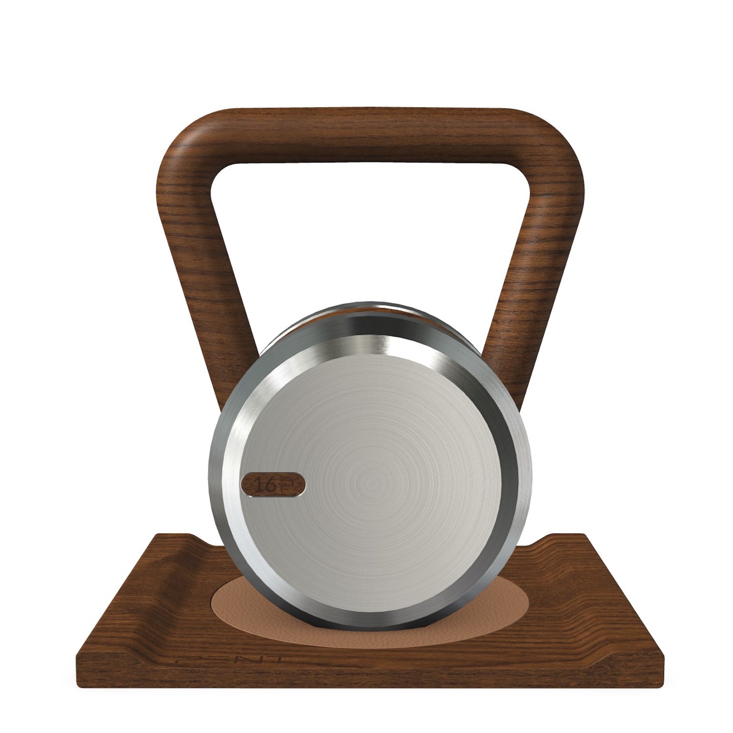 PENT. LOVA - Luxury Kettlebell with Wooden Stand