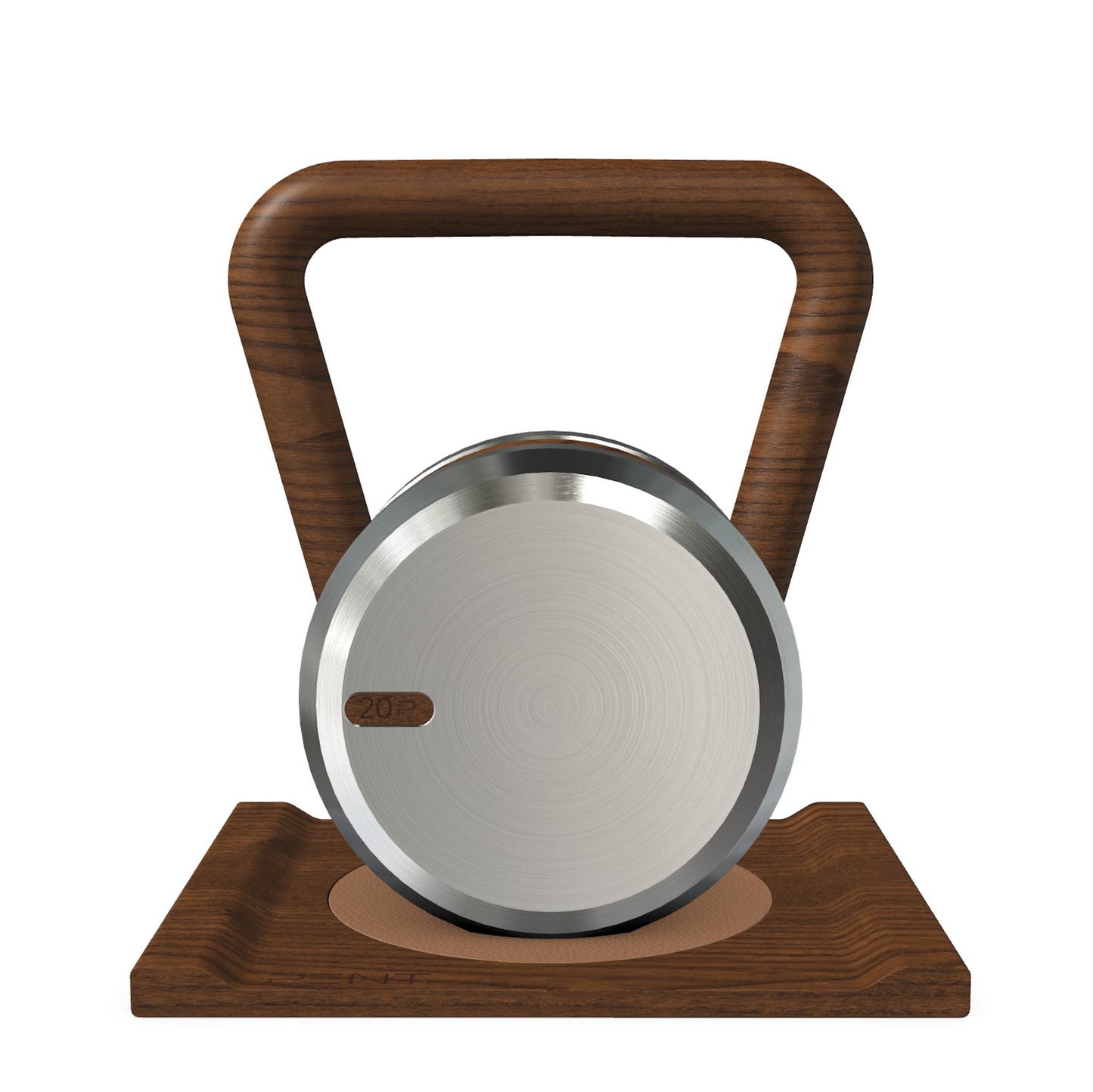 PENT. LOVA - Luxury Kettlebell with Wooden Stand