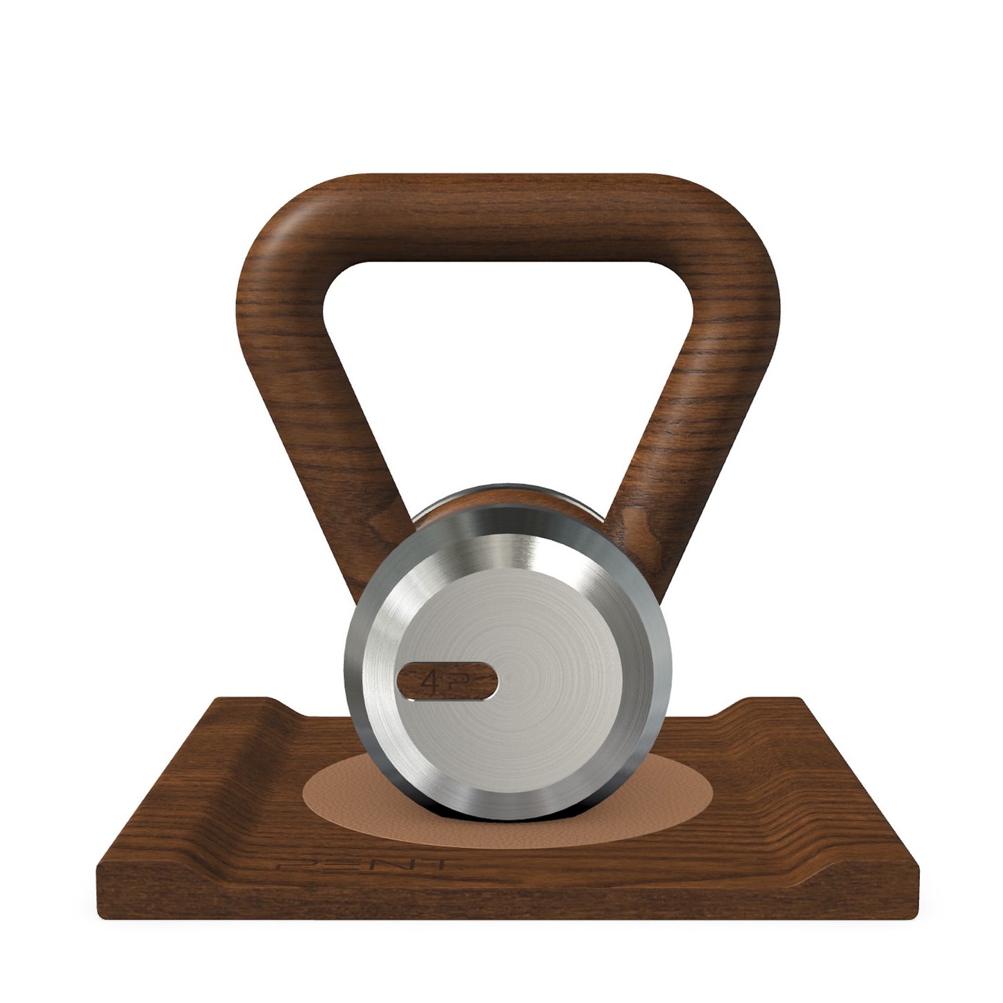 PENT. LOVA - Luxury Kettlebell with Wooden Stand