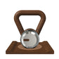 PENT. LOVA - Luxury Kettlebell with Wooden Stand