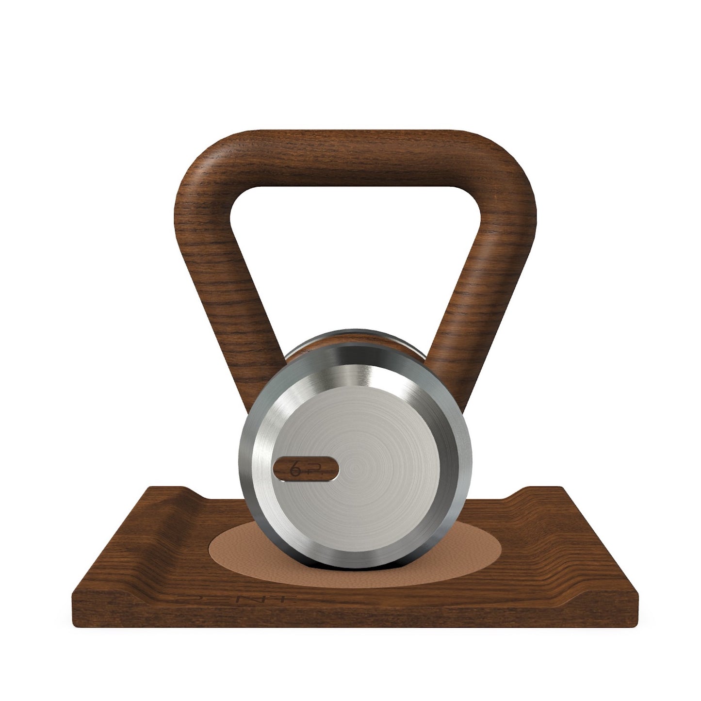 PENT. LOVA - Luxury Kettlebell with Wooden Stand