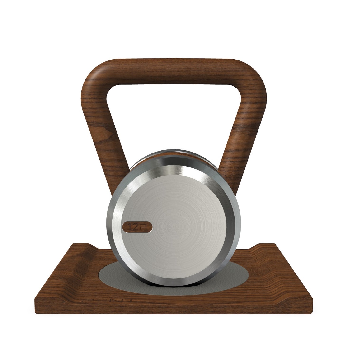 PENT. LOVA - Luxury Kettlebell with Wooden Stand