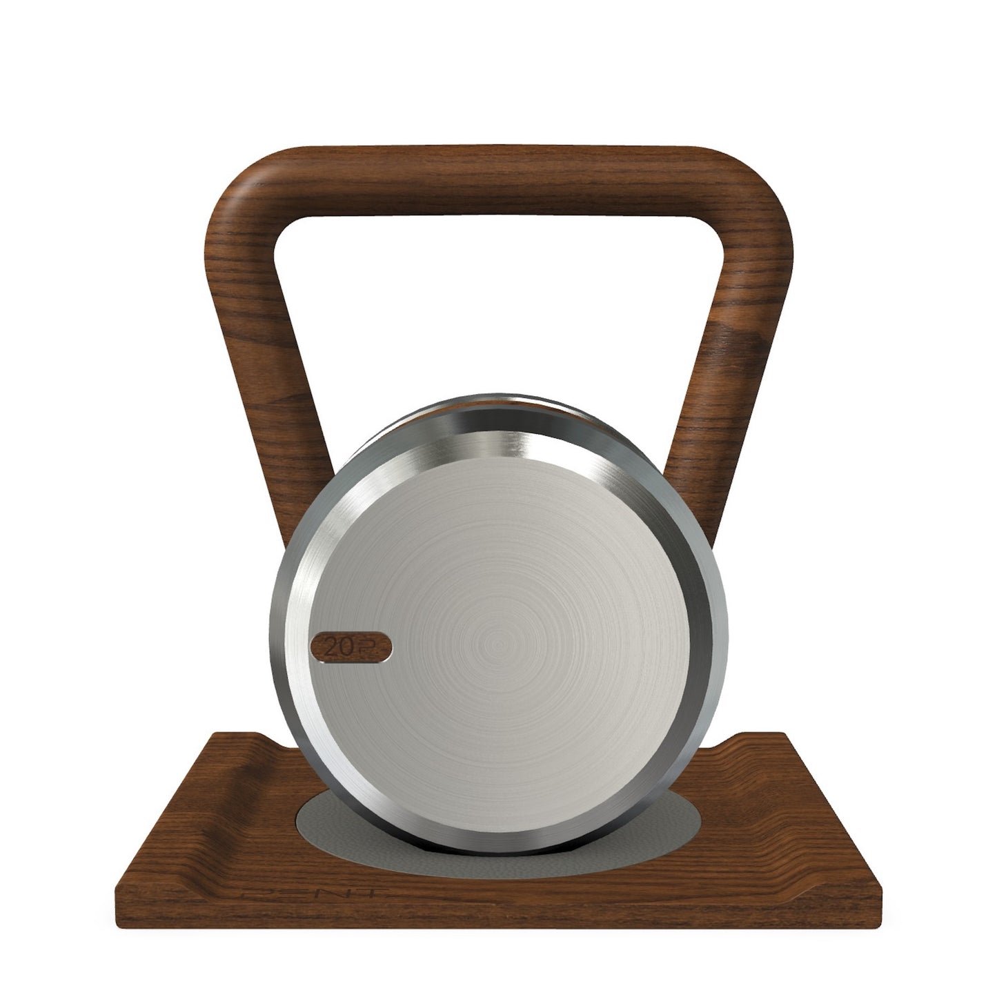 PENT. LOVA - Luxury Kettlebell with Wooden Stand
