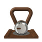 PENT. LOVA - Luxury Kettlebell with Wooden Stand