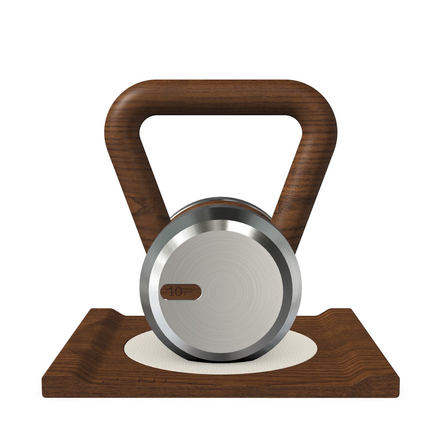 PENT. LOVA - Luxury Kettlebell with Wooden Stand