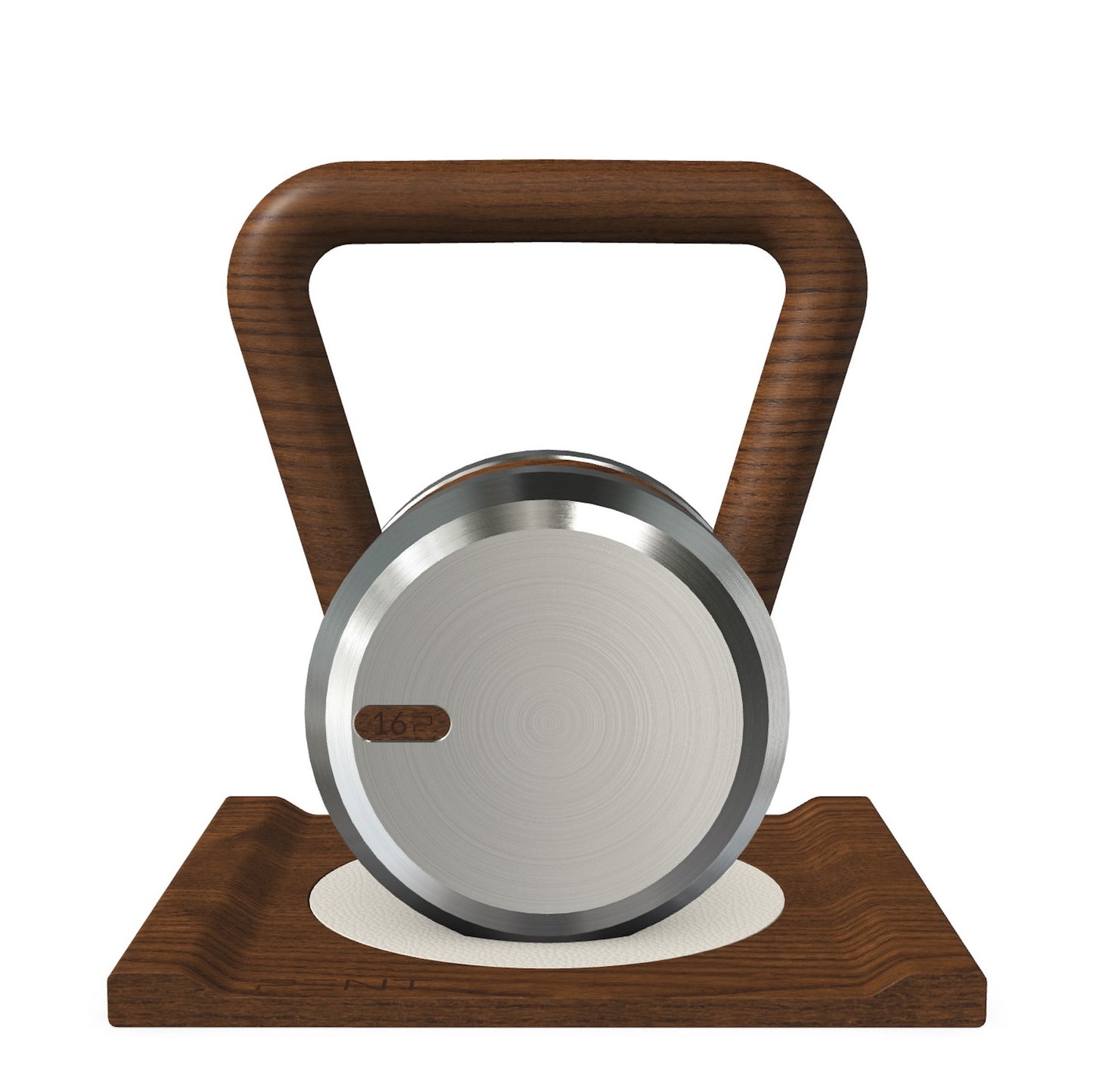 PENT. LOVA - Luxury Kettlebell with Wooden Stand