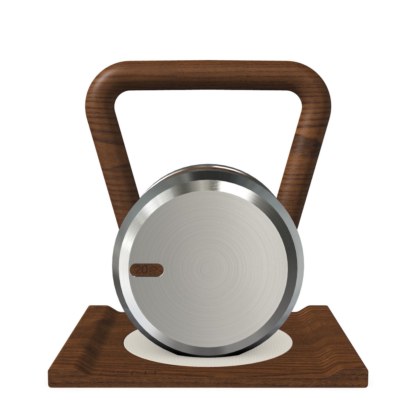 PENT. LOVA - Luxury Kettlebell with Wooden Stand