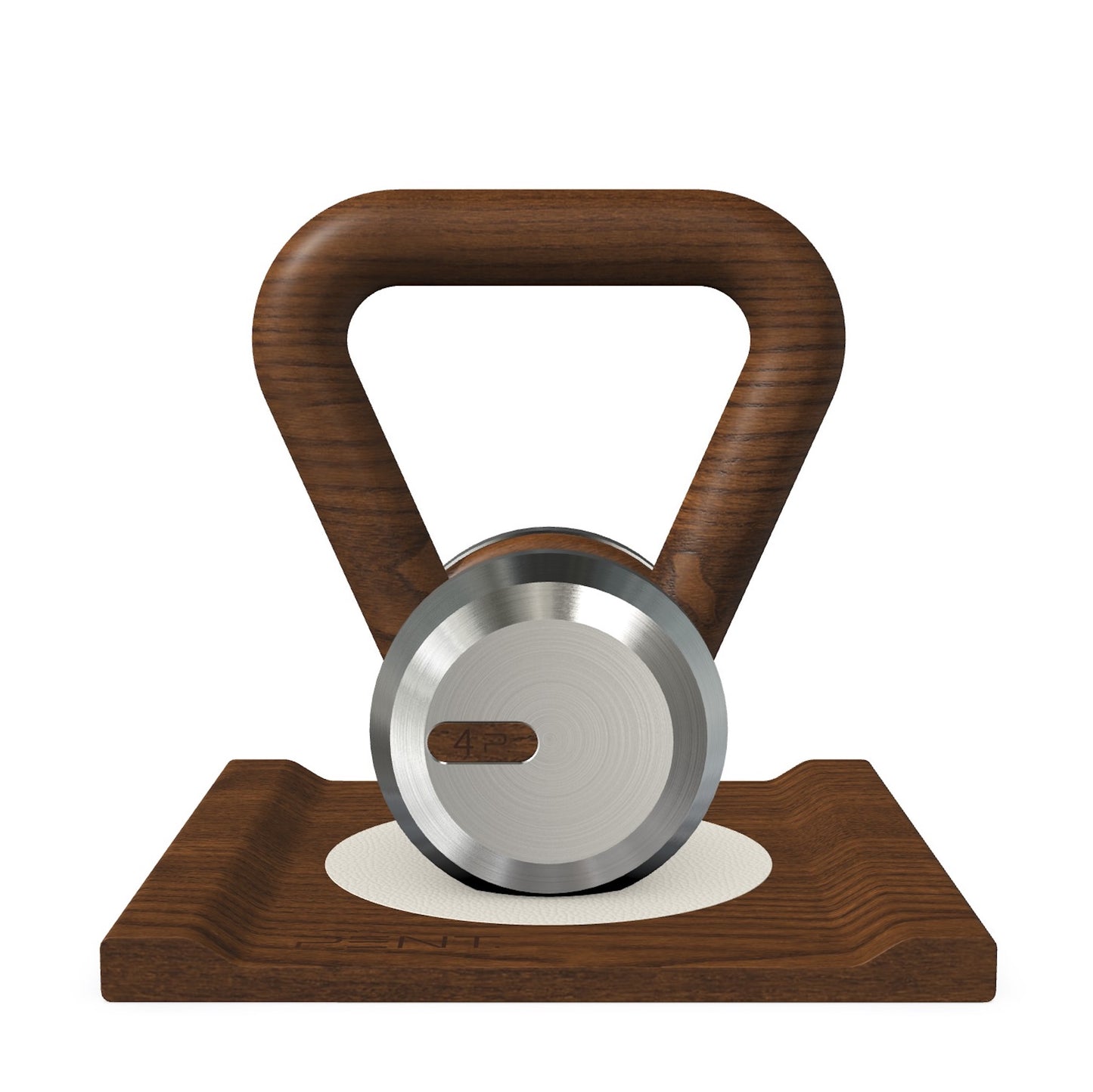 PENT. LOVA - Luxury Kettlebell with Wooden Stand