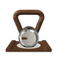 PENT. LOVA - Luxury Kettlebell with Wooden Stand