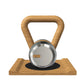 PENT. LOVA - Luxury Kettlebell with Wooden Stand
