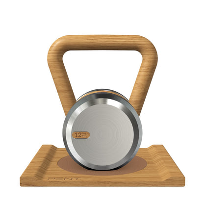 PENT. LOVA - Luxury Kettlebell with Wooden Stand