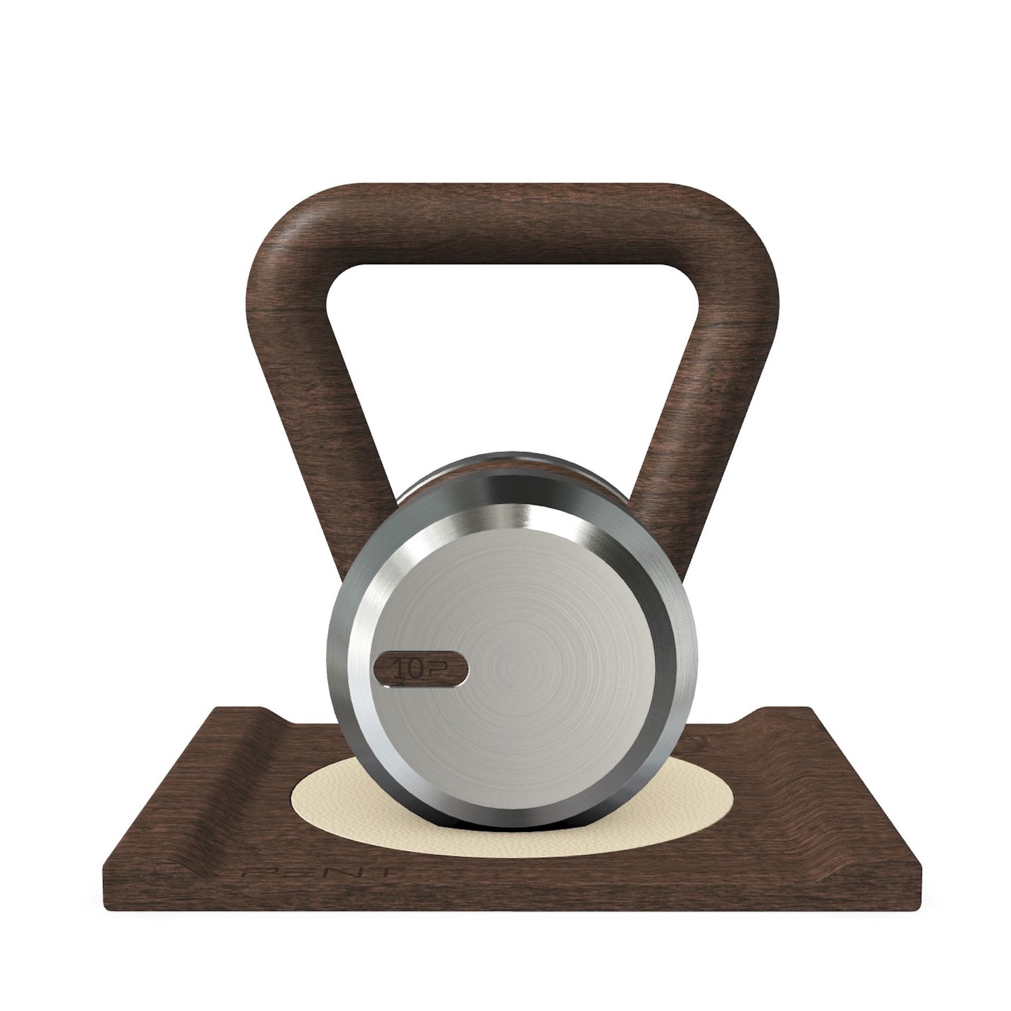 PENT. LOVA - Luxury Kettlebell with Wooden Stand