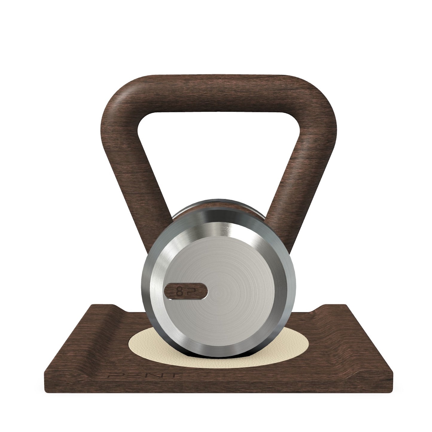 PENT. LOVA - Luxury Kettlebell with Wooden Stand