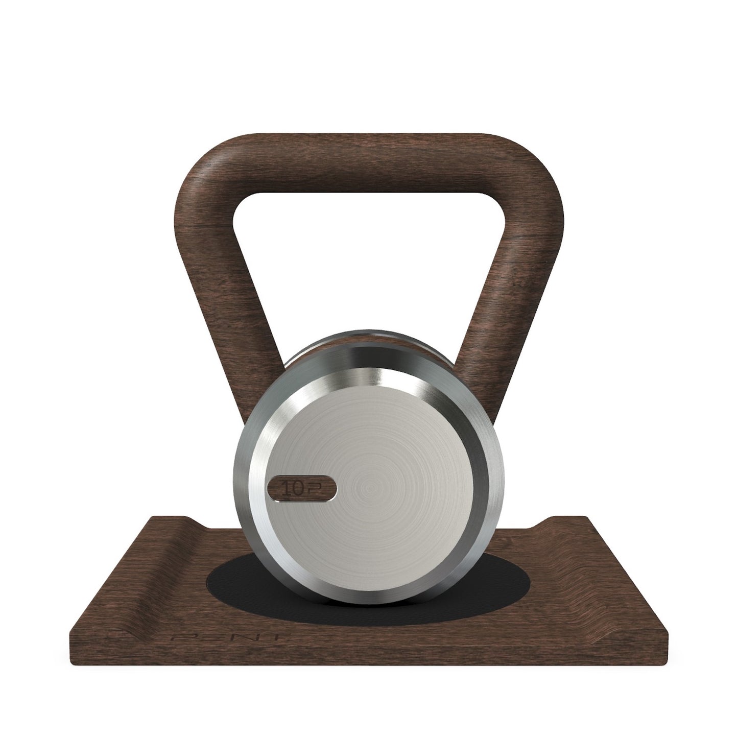 PENT. LOVA - Luxury Kettlebell with Wooden Stand