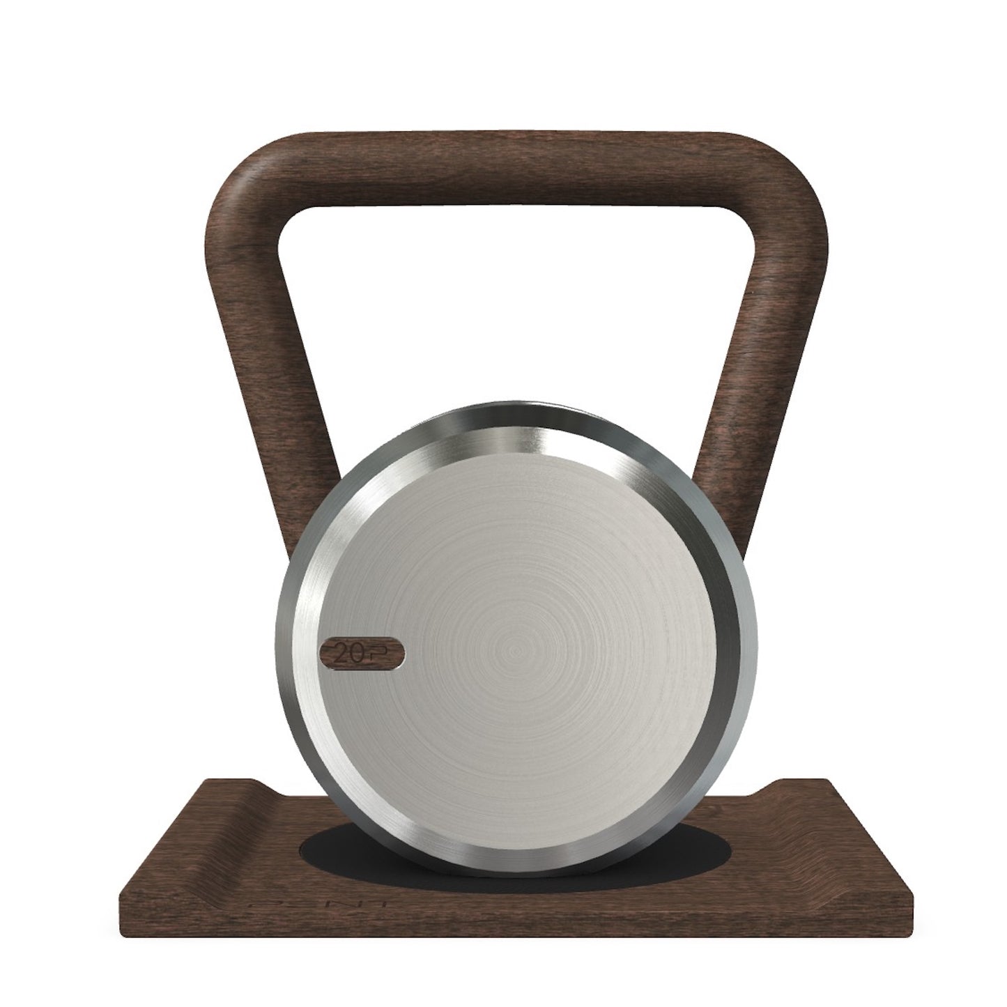 PENT. LOVA - Luxury Kettlebell with Wooden Stand