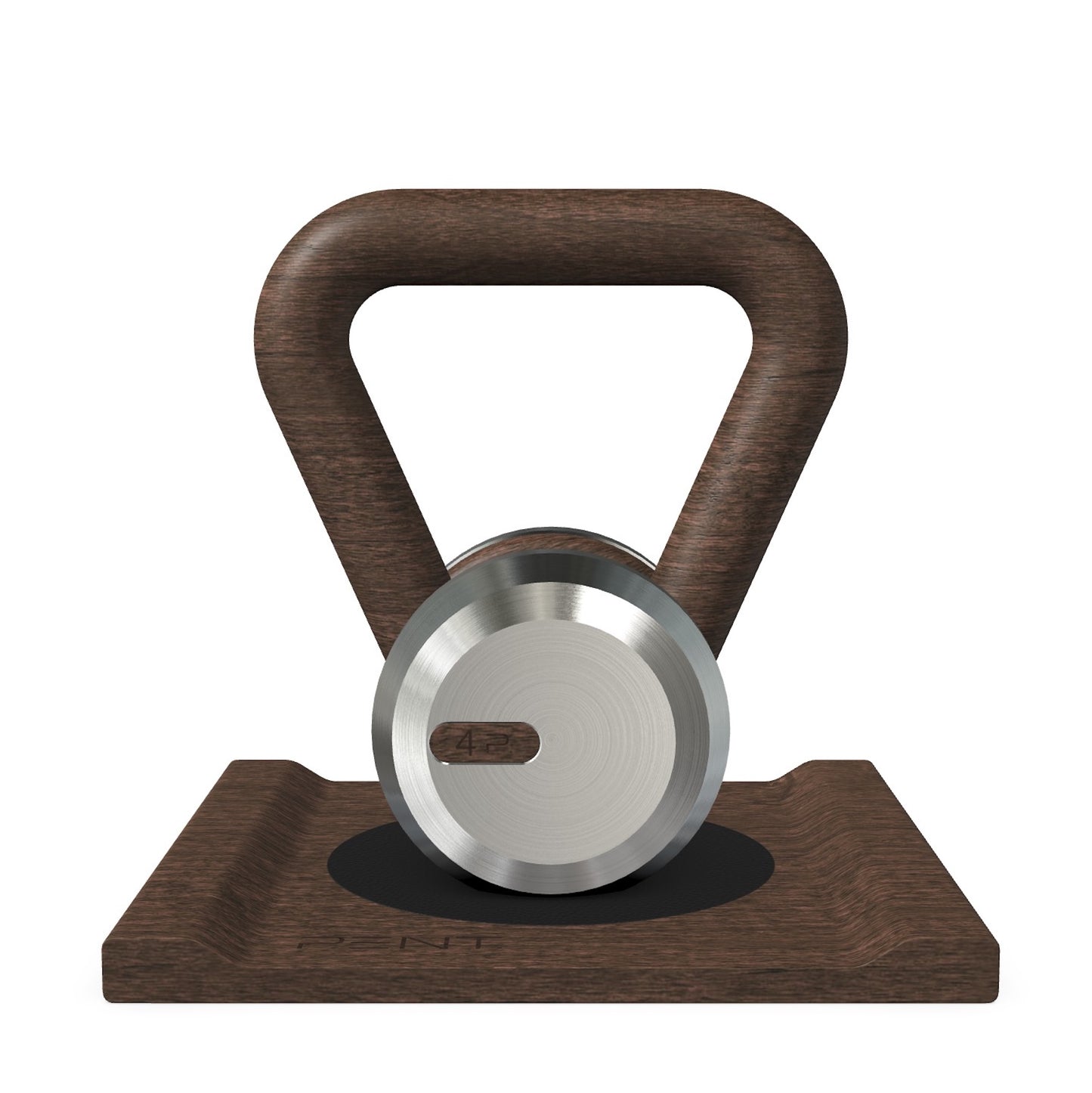 PENT. LOVA - Luxury Kettlebell with Wooden Stand