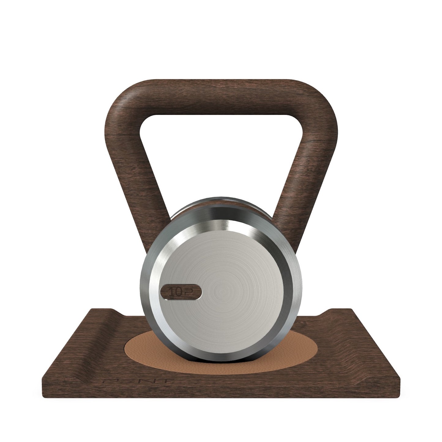 PENT. LOVA - Luxury Kettlebell with Wooden Stand