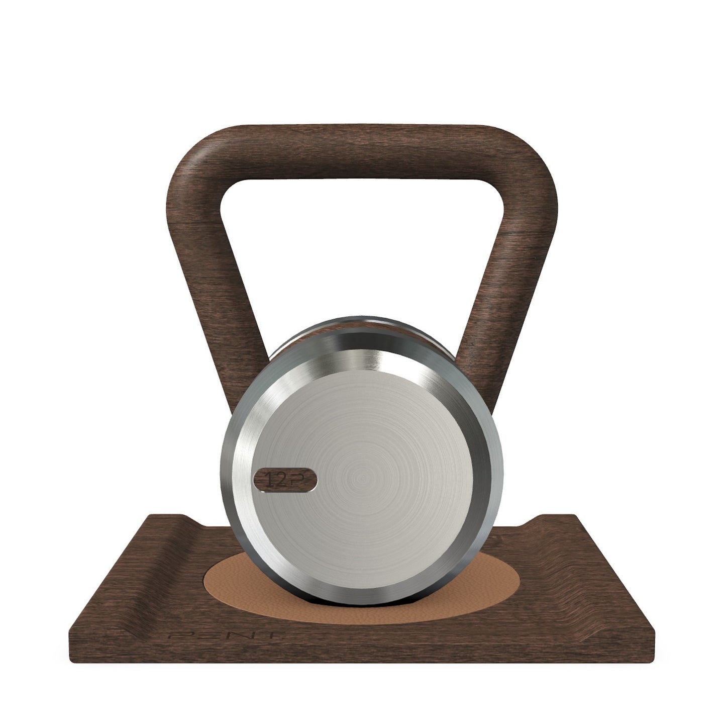 PENT. LOVA - Luxury Kettlebell with Wooden Stand