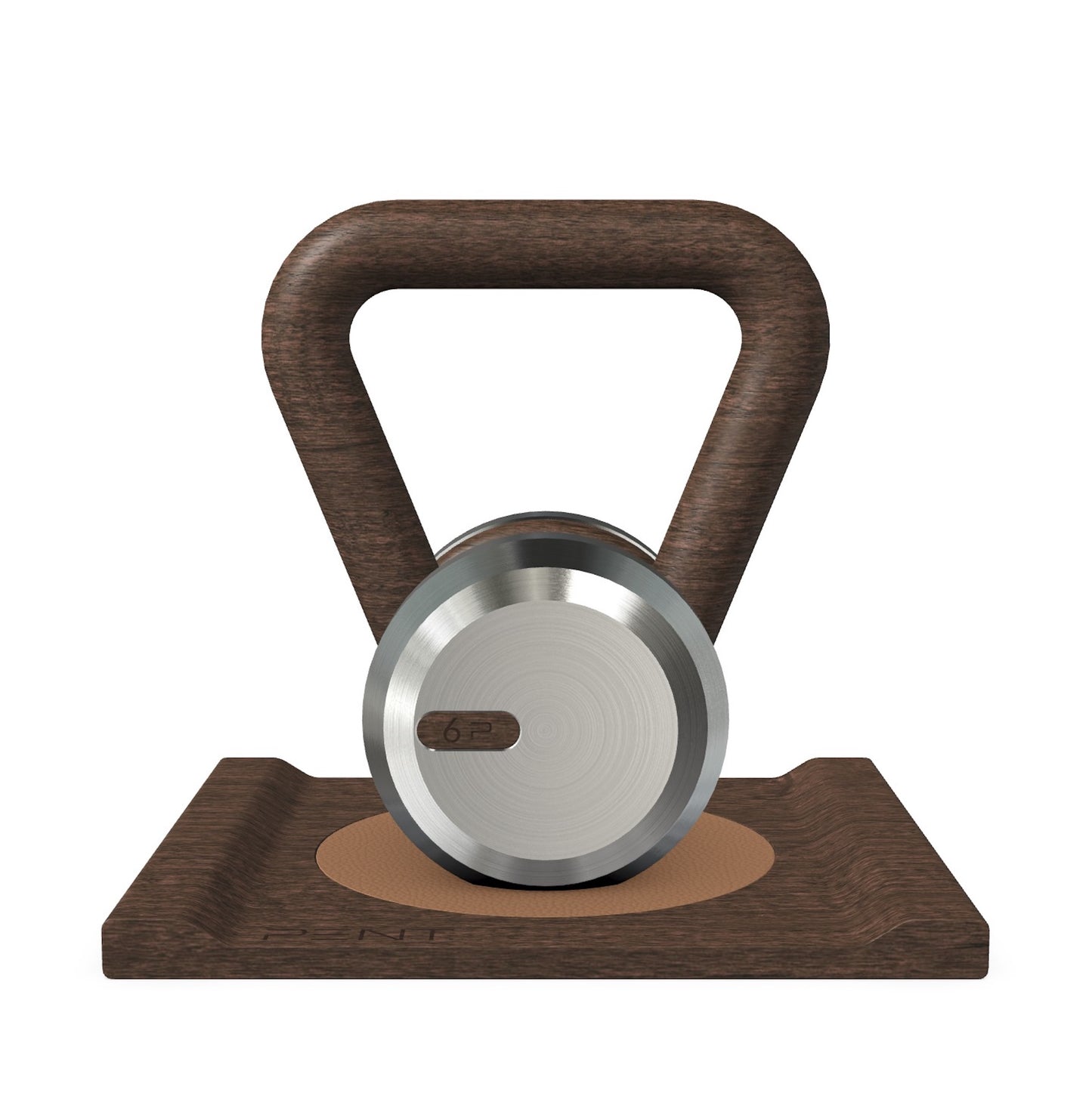 PENT. LOVA - Luxury Kettlebell with Wooden Stand