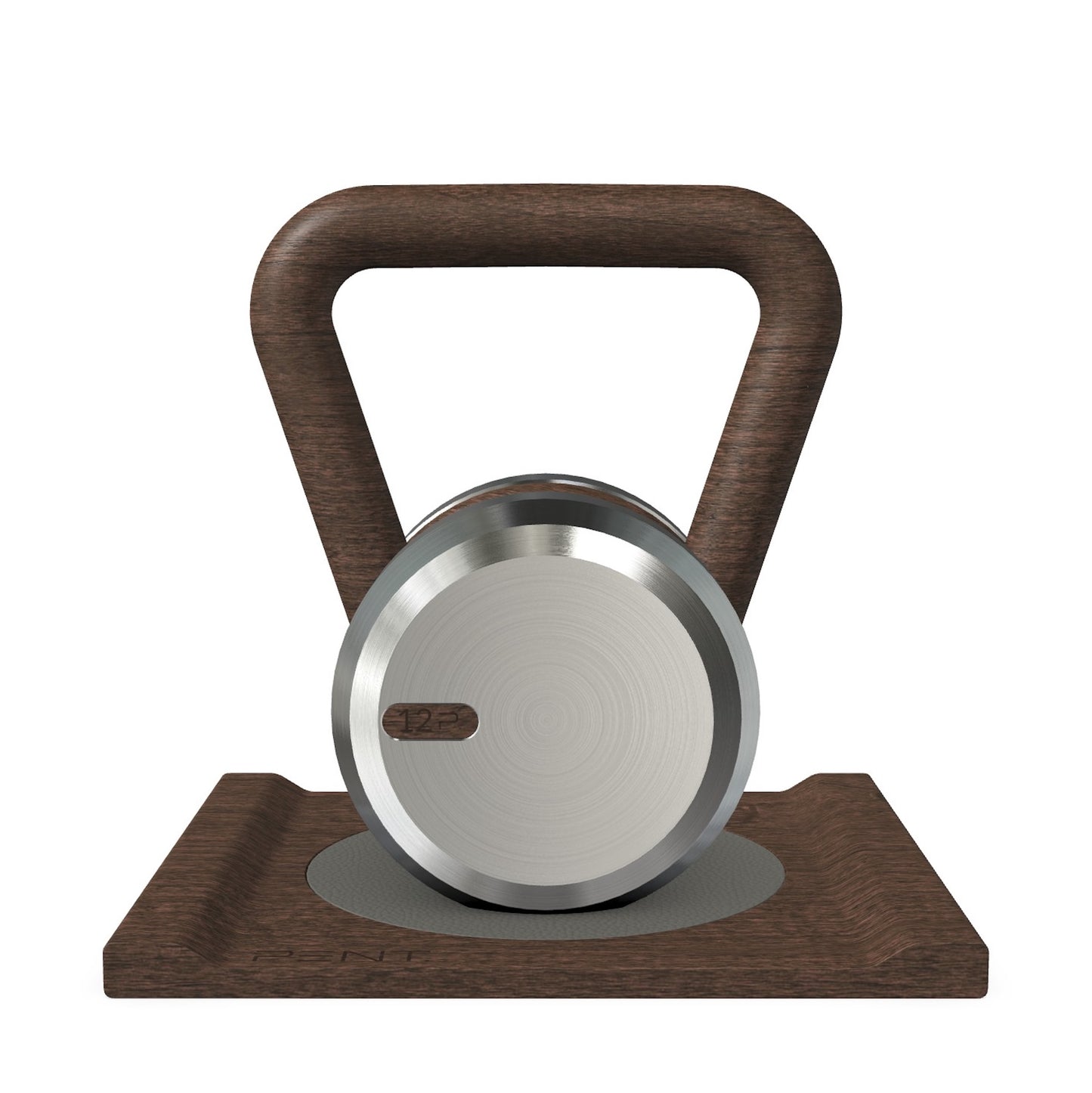 PENT. LOVA - Luxury Kettlebell with Wooden Stand