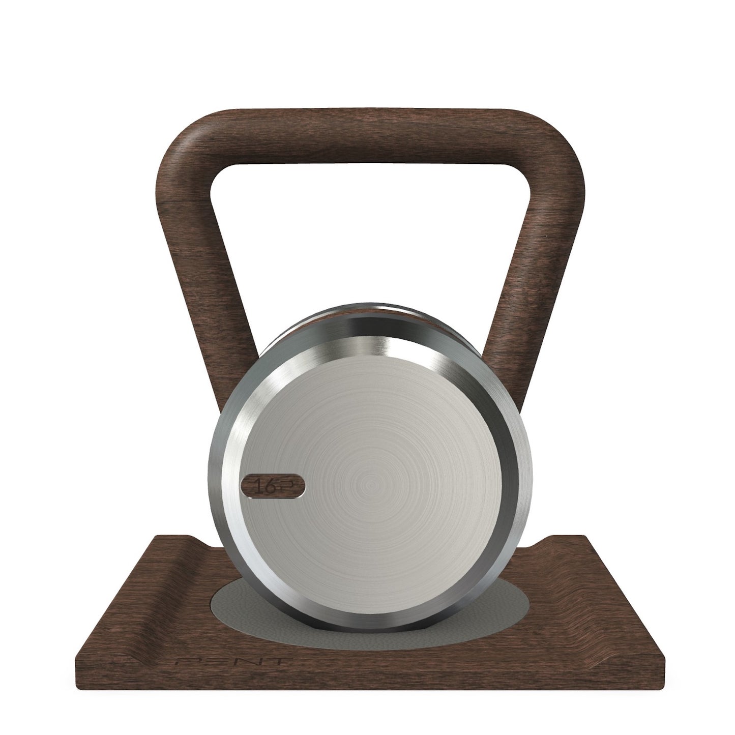 PENT. LOVA - Luxury Kettlebell with Wooden Stand
