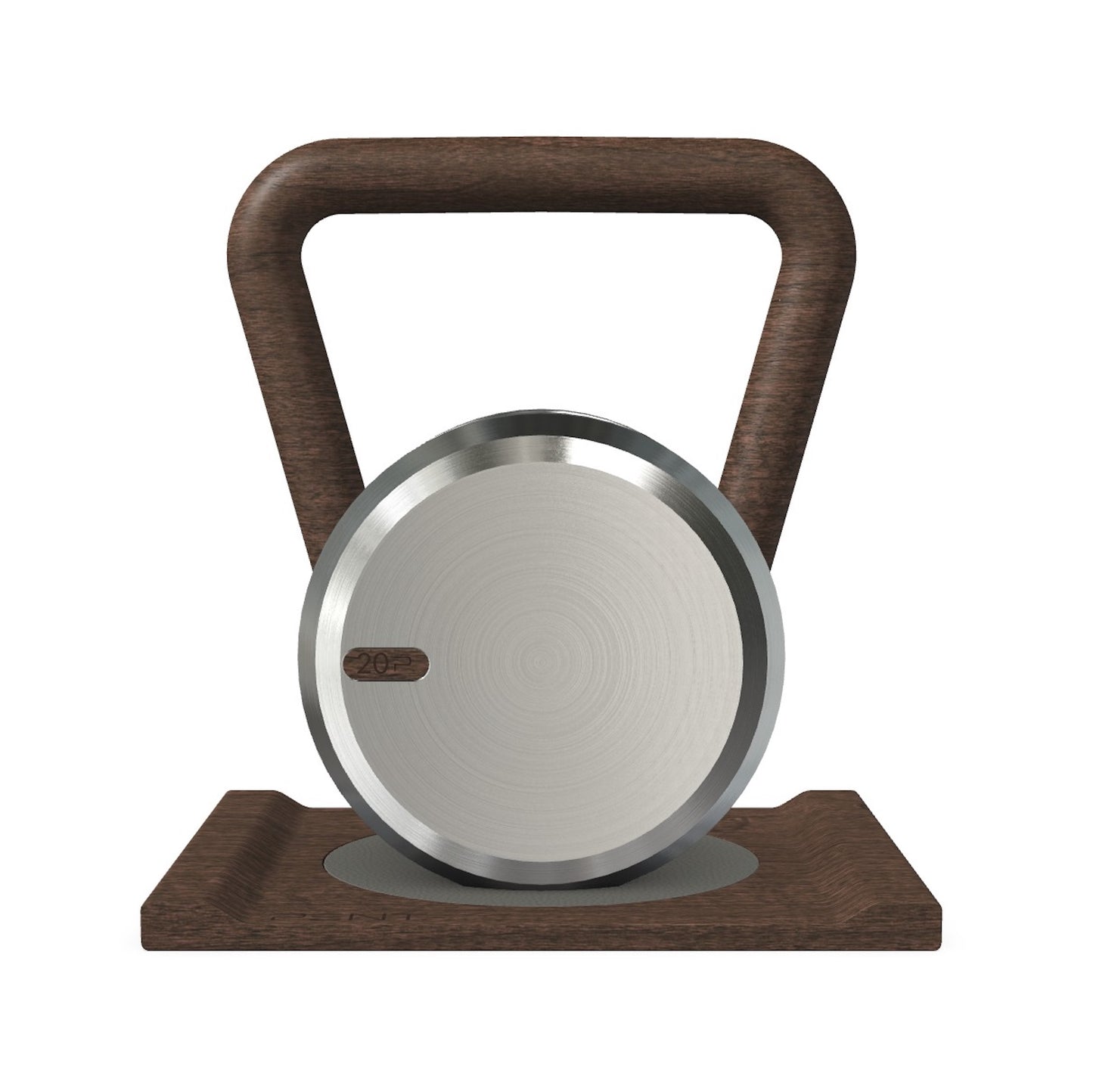 PENT. LOVA - Luxury Kettlebell with Wooden Stand