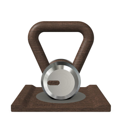 PENT. LOVA - Luxury Kettlebell with Wooden Stand