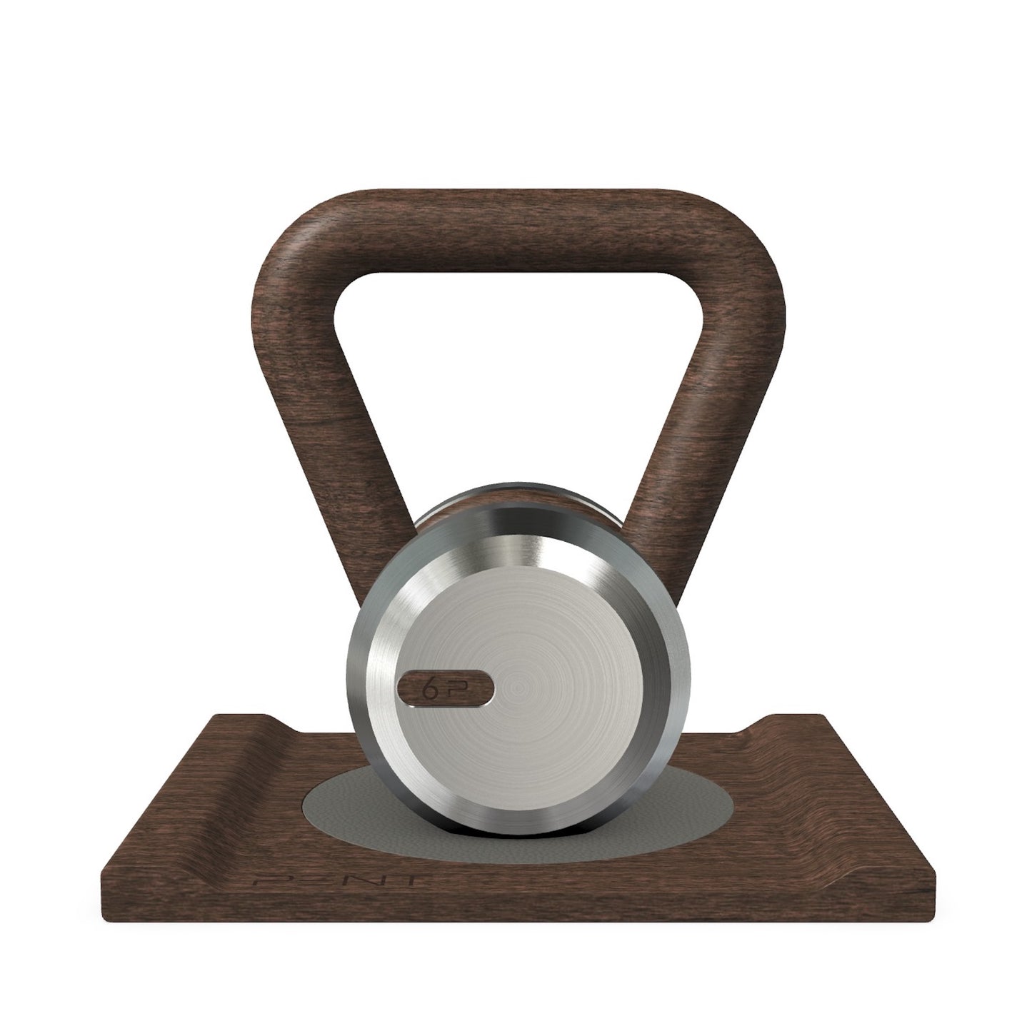 PENT. LOVA - Luxury Kettlebell with Wooden Stand