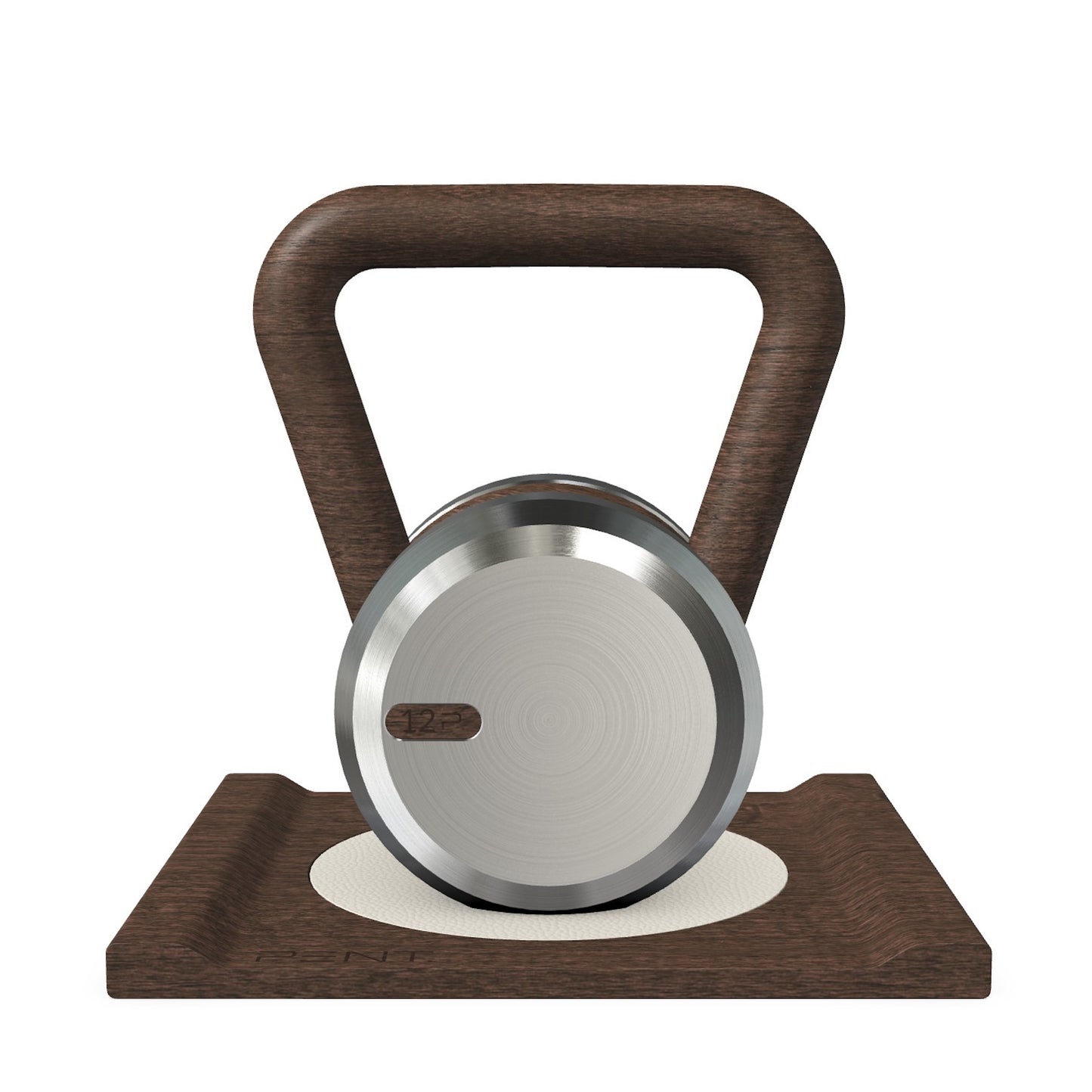 PENT. LOVA - Luxury Kettlebell with Wooden Stand