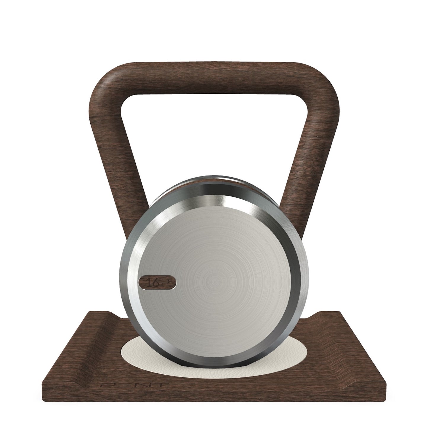 PENT. LOVA - Luxury Kettlebell with Wooden Stand