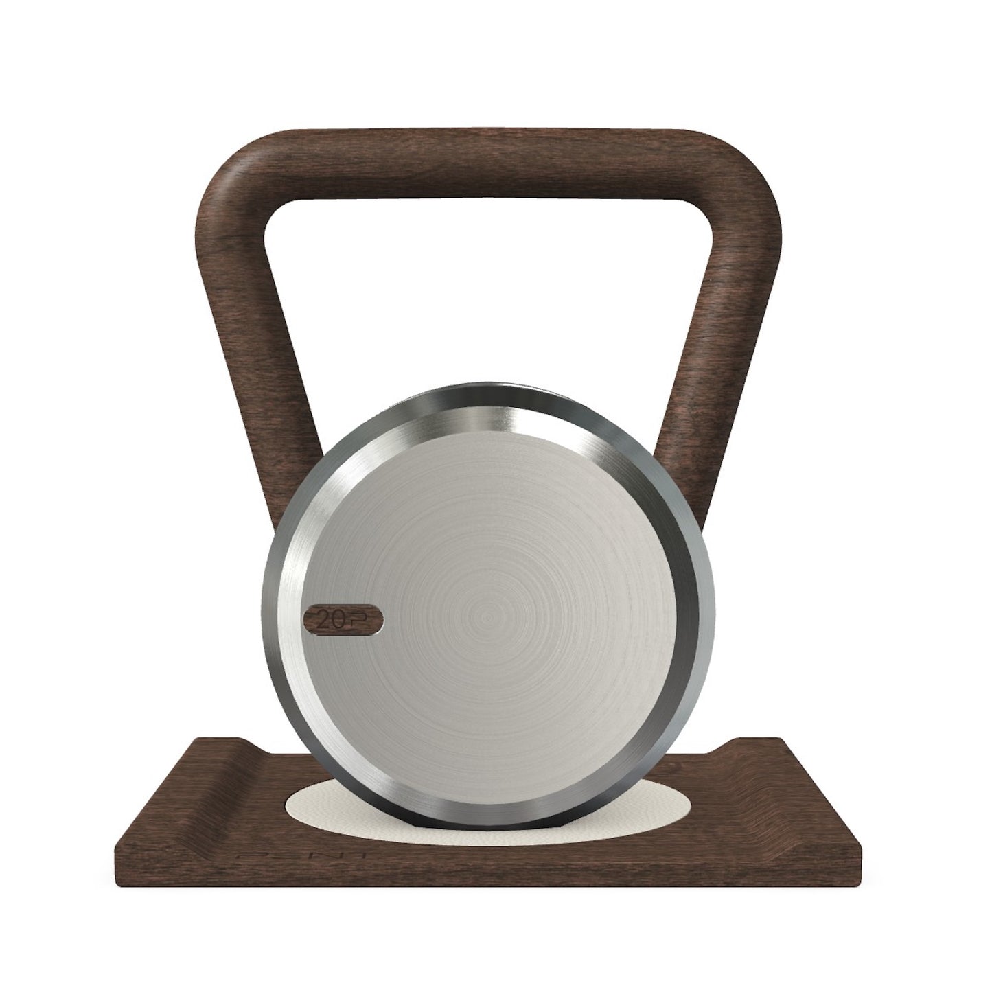 PENT. LOVA - Luxury Kettlebell with Wooden Stand