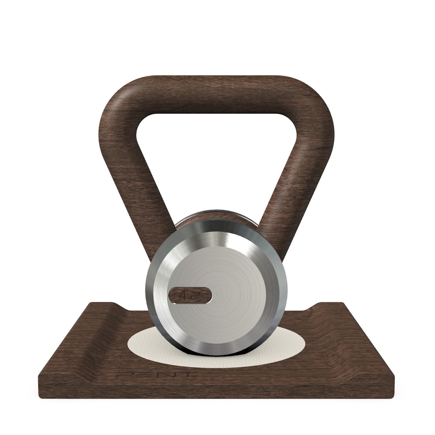PENT. LOVA - Luxury Kettlebell with Wooden Stand