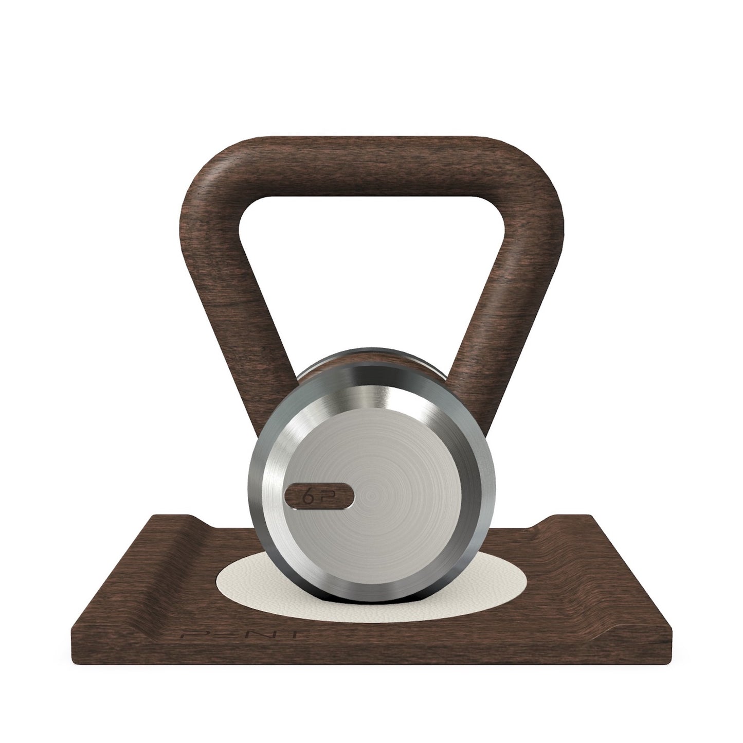 PENT. LOVA - Luxury Kettlebell with Wooden Stand