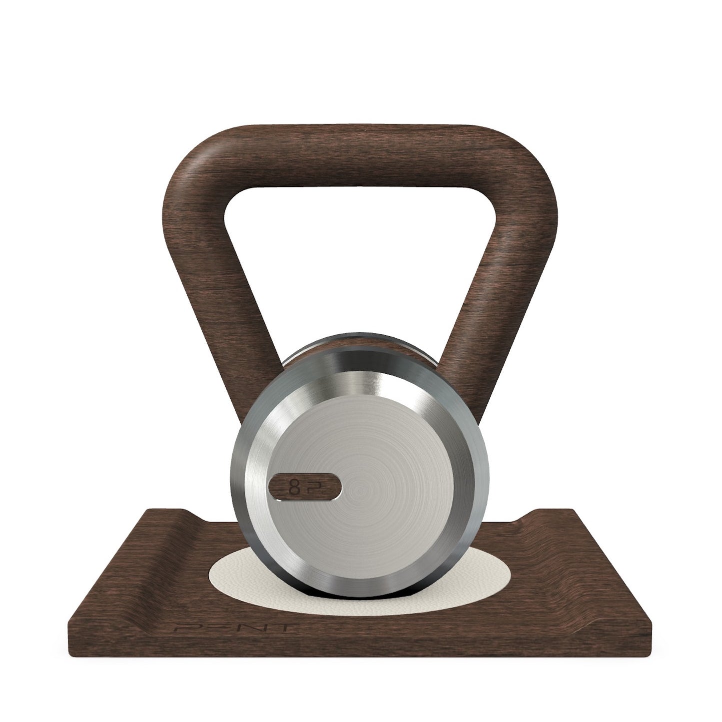 PENT. LOVA - Luxury Kettlebell with Wooden Stand