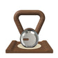 PENT. LOVA - Luxury Kettlebell with Wooden Stand
