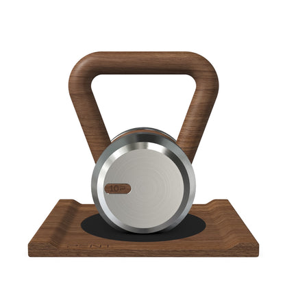PENT. LOVA - Luxury Kettlebell with Wooden Stand