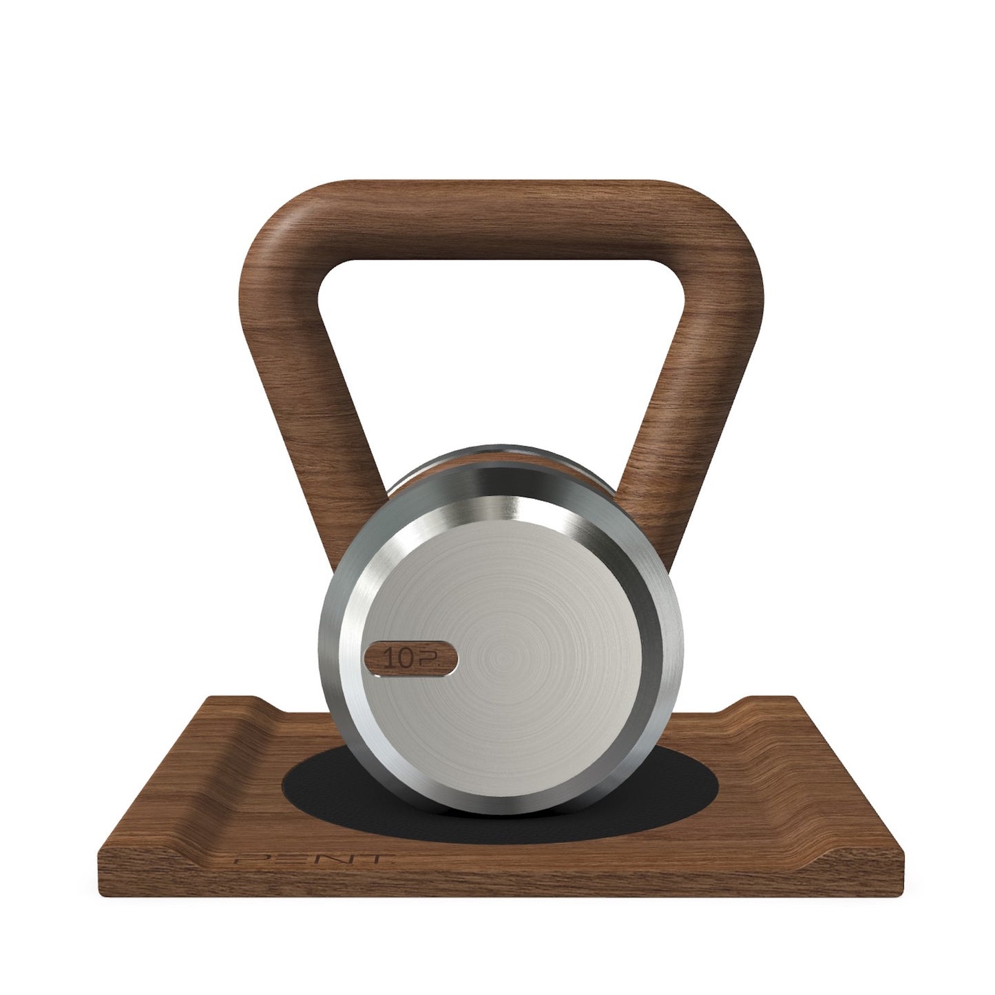PENT. LOVA - Luxury Kettlebell with Wooden Stand