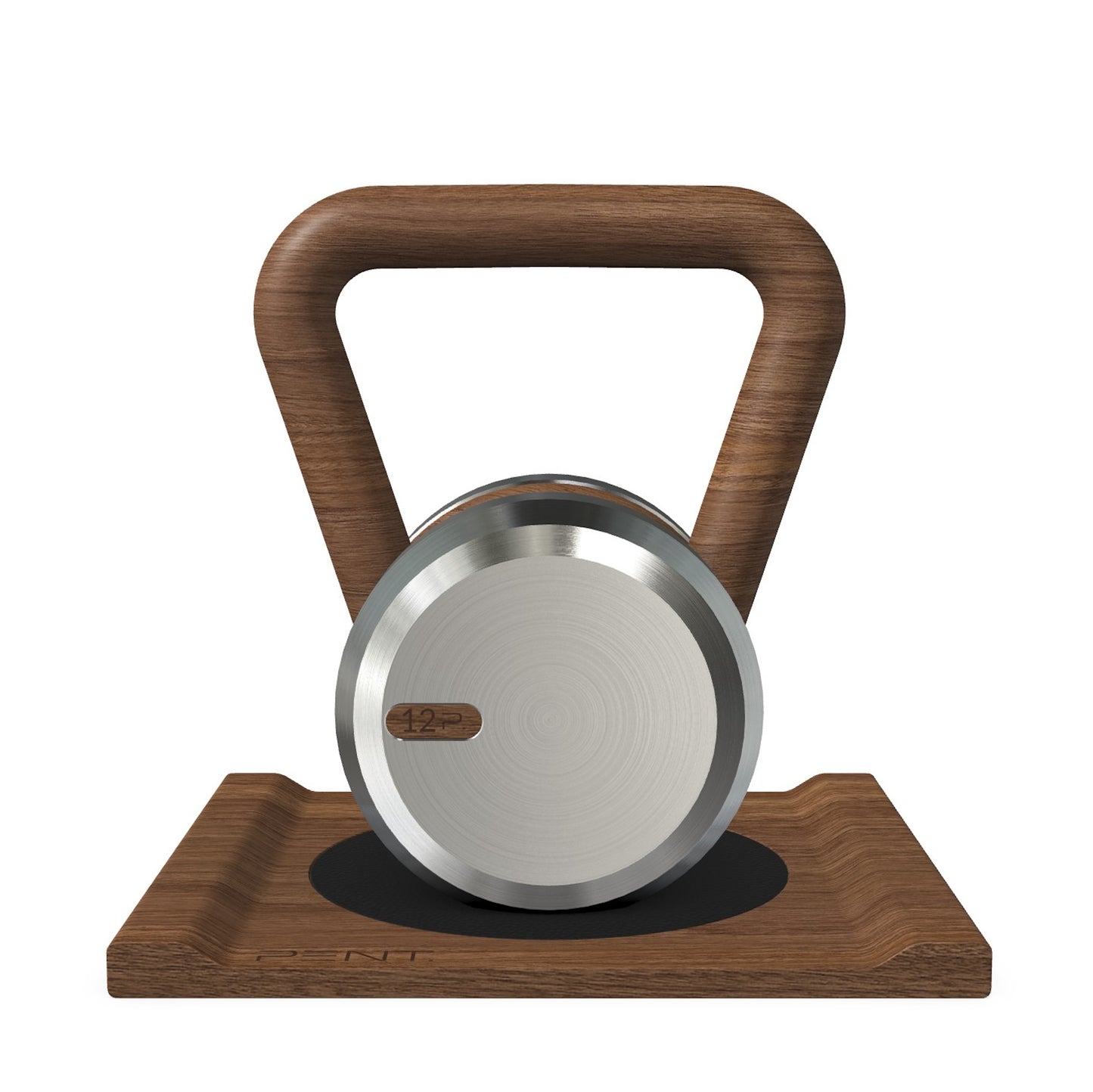 PENT. LOVA - Luxury Kettlebell with Wooden Stand