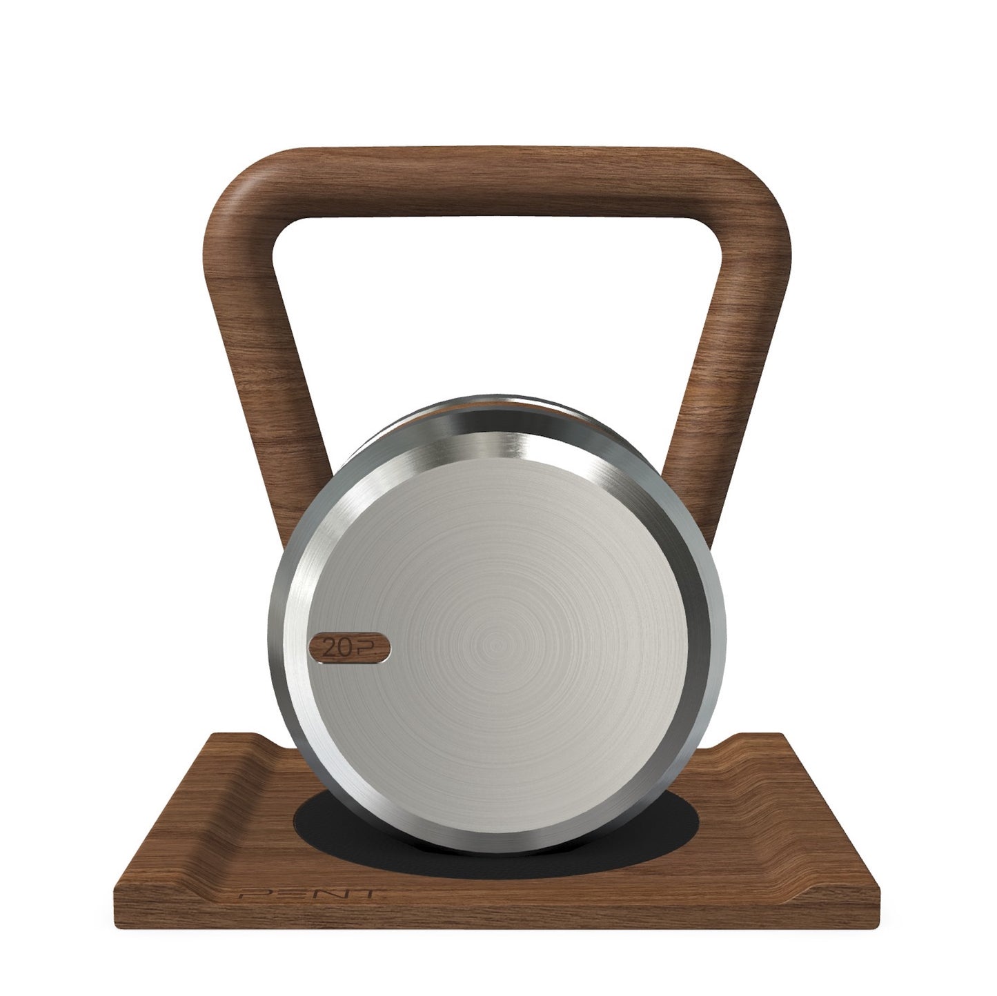 PENT. LOVA - Luxury Kettlebell with Wooden Stand