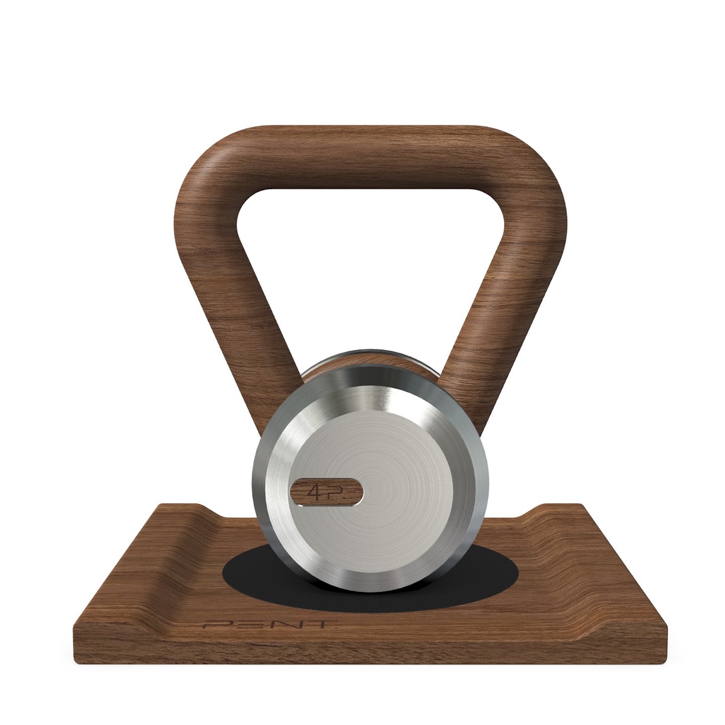 PENT. LOVA - Luxury Kettlebell with Wooden Stand