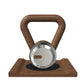PENT. LOVA - Luxury Kettlebell with Wooden Stand