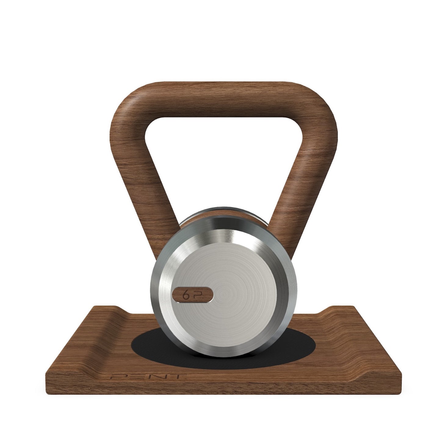 PENT. LOVA - Luxury Kettlebell with Wooden Stand