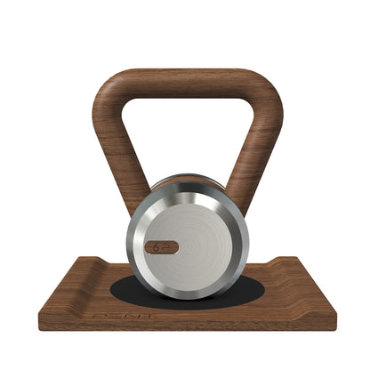 PENT. LOVA - Luxury Kettlebell with Wooden Stand