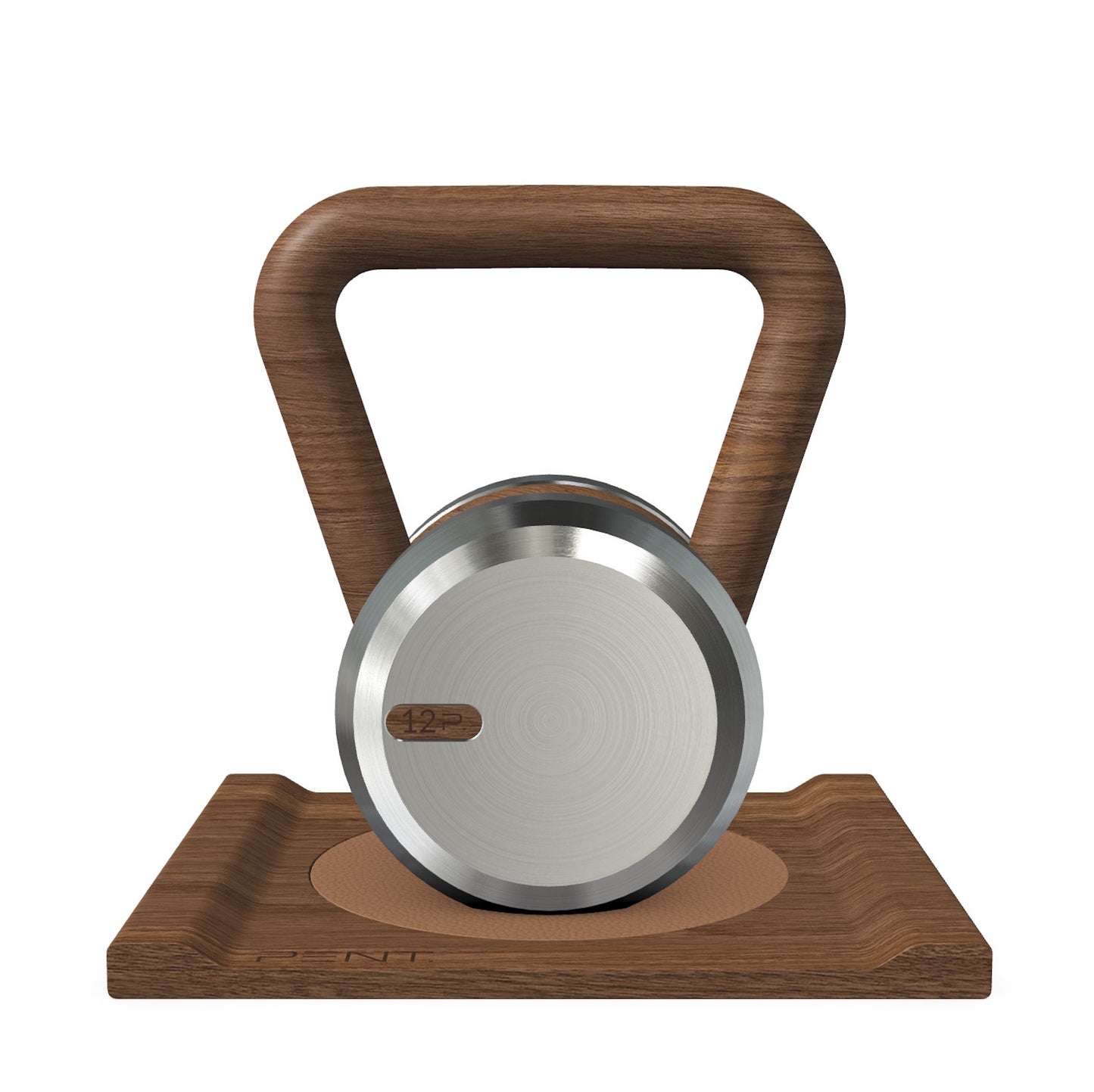 PENT. LOVA - Luxury Kettlebell with Wooden Stand