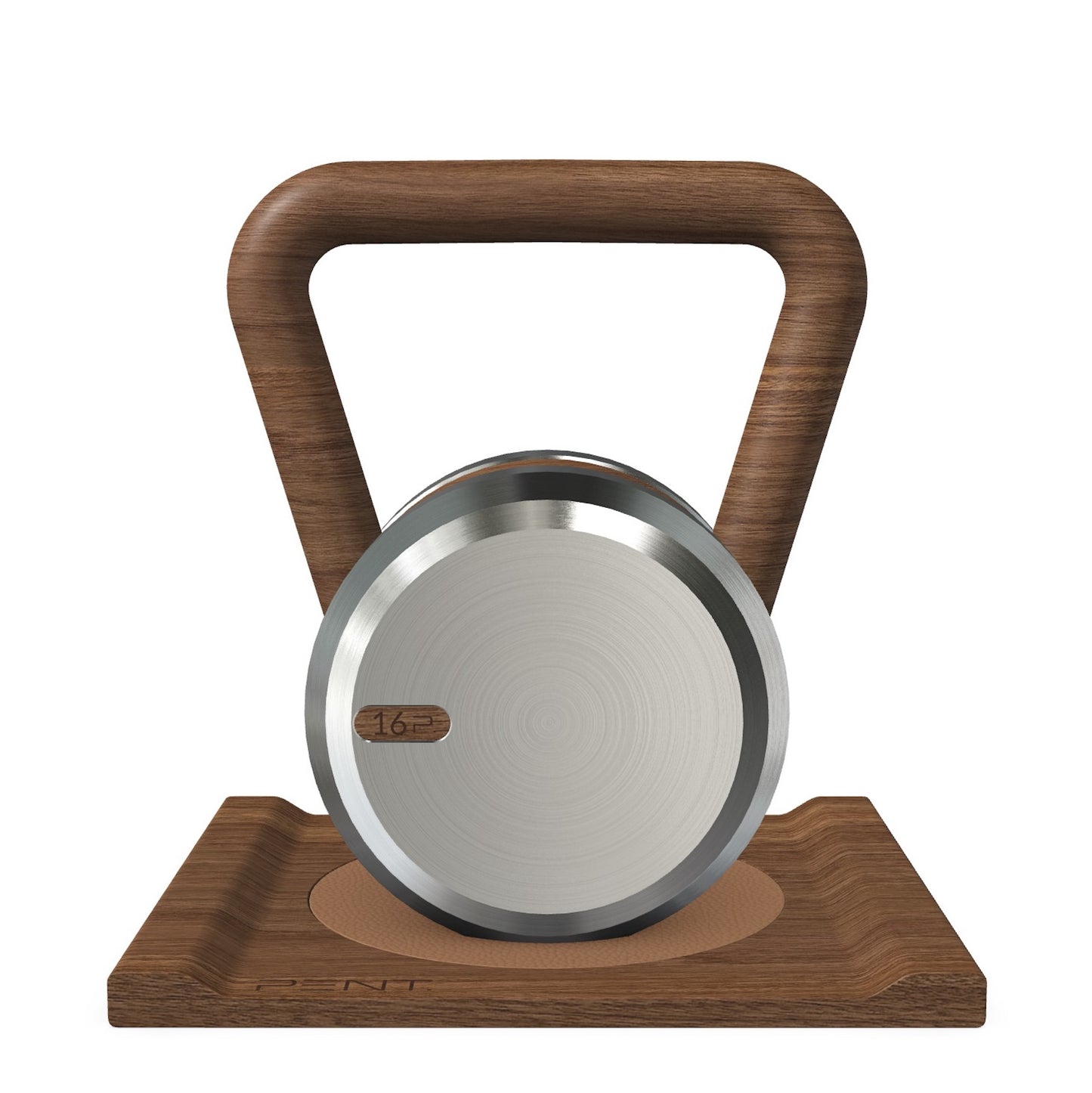 PENT. LOVA - Luxury Kettlebell with Wooden Stand