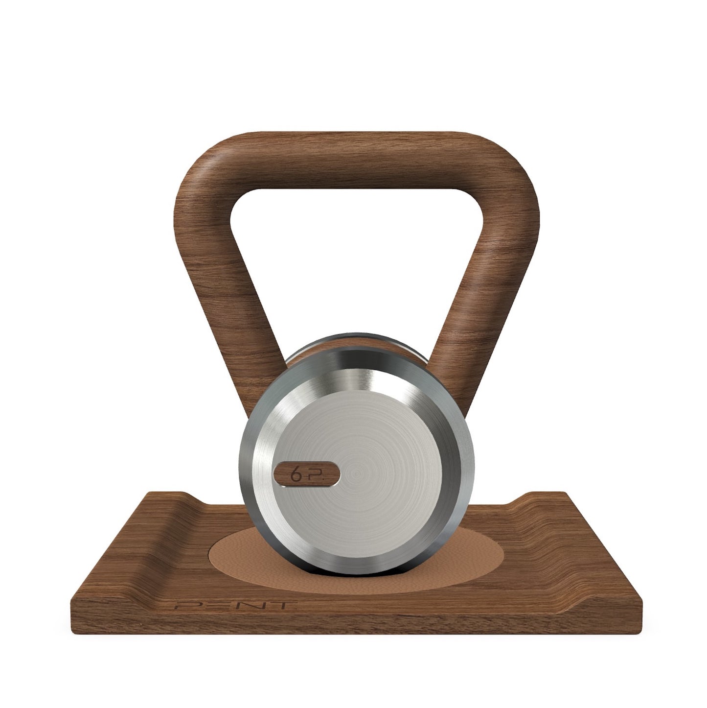 PENT. LOVA - Luxury Kettlebell with Wooden Stand
