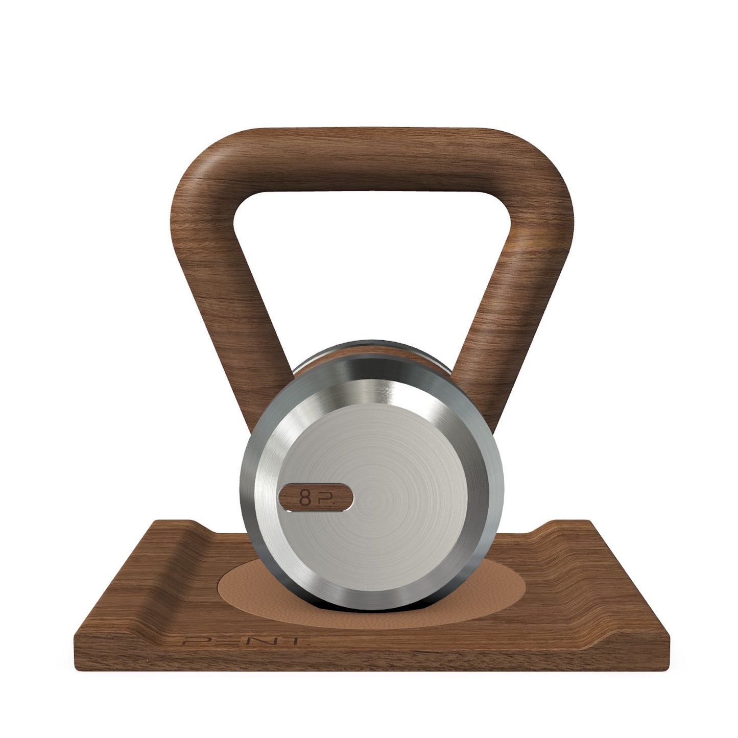PENT. LOVA - Luxury Kettlebell with Wooden Stand